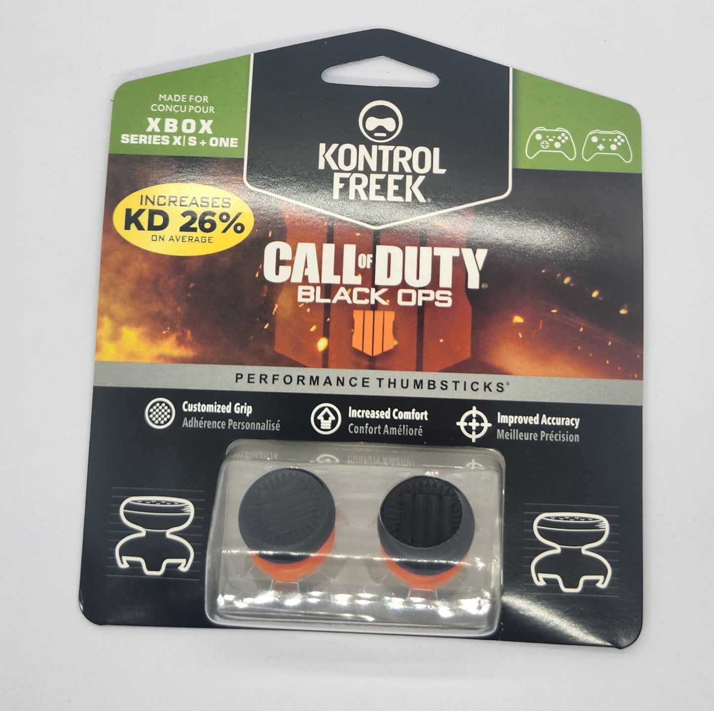 Kontrol Freek Call of Duty Warzone gaming controller pad on a white background