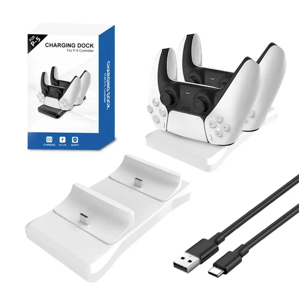 PS5 Controller Charging Dock for 2 Controllers - Fast Charge