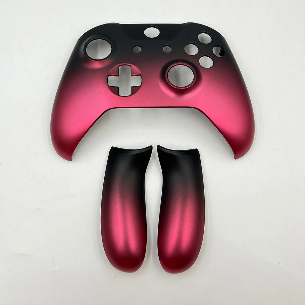 For Xbox One Slim Controller Faceplate Shell Replacement Front Case Housing & Hand Grip for Xbox One S