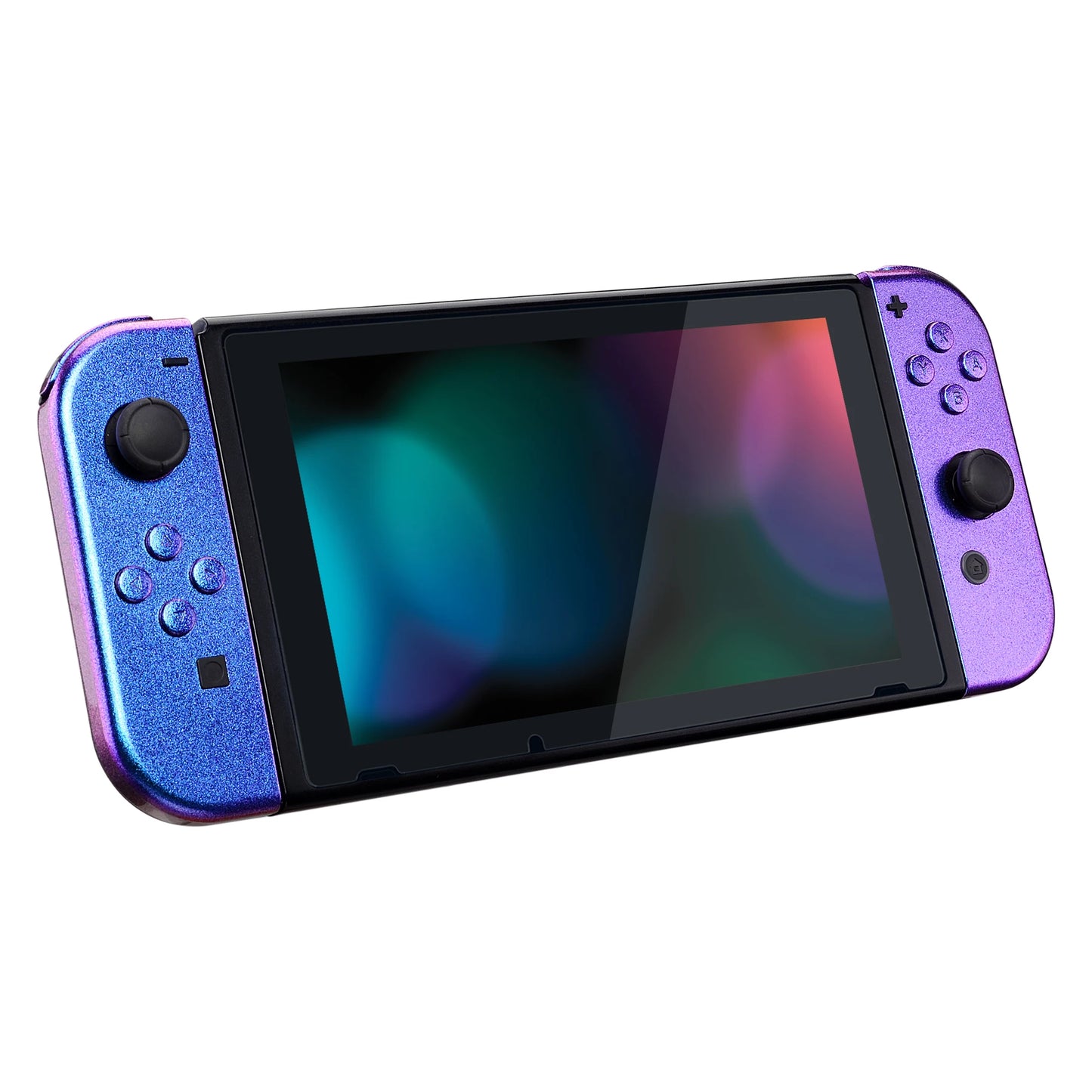 eXtremeRate Custom Console Back Plate with Controller Housing Shell Case with Full Set Buttons for Nintendo Switch Console