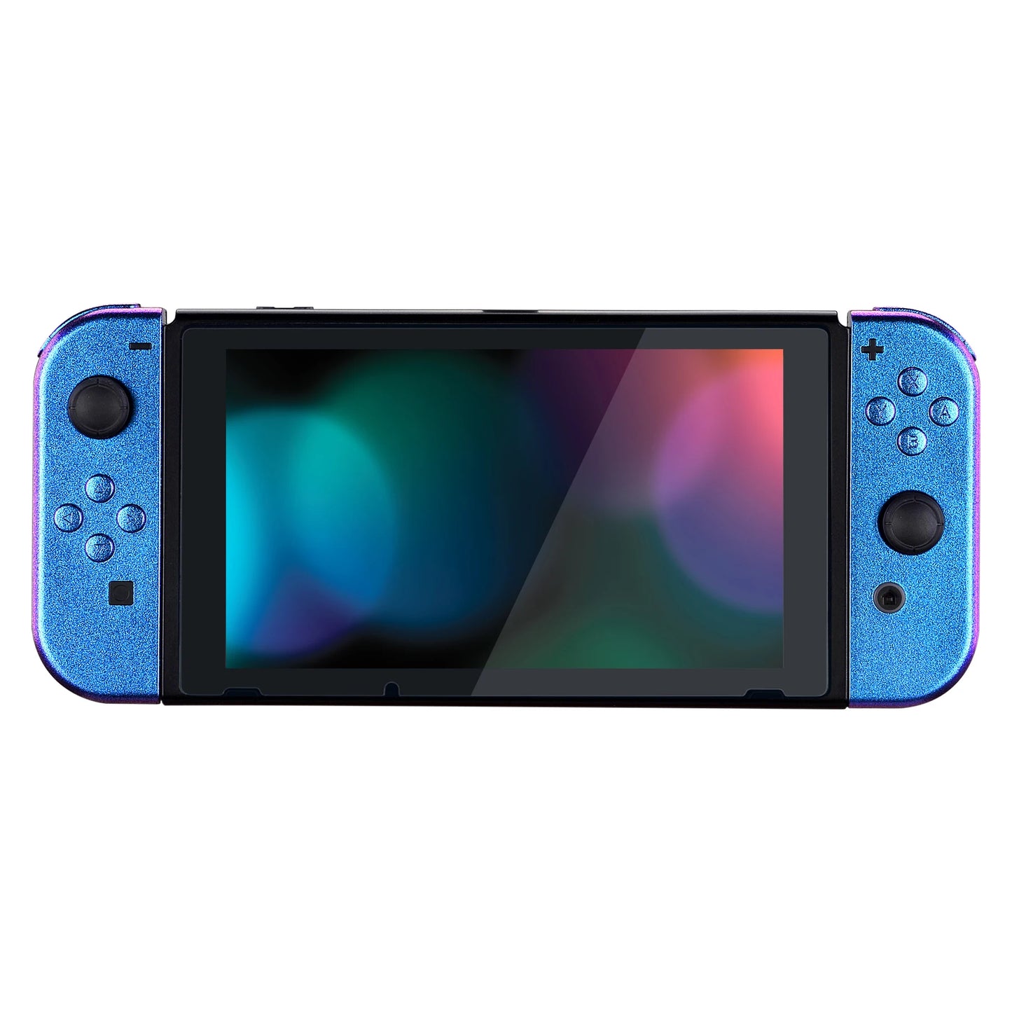 eXtremeRate Custom Console Back Plate with Controller Housing Shell Case with Full Set Buttons for Nintendo Switch Console