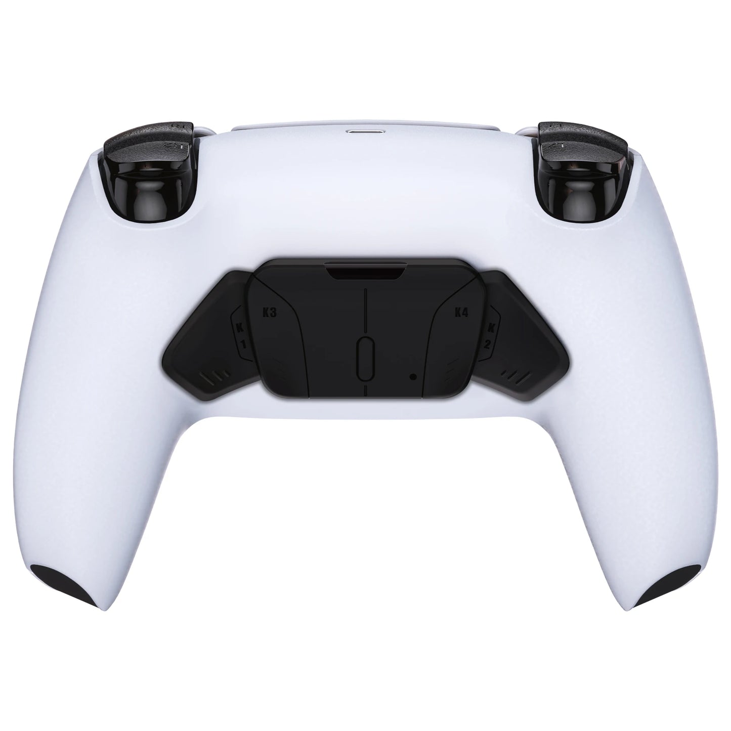 eXtremeRate Replacement Redesigned K1 K2 K3 K4 Back Buttons Housing Shell for ps5 Controller, RISE4 Remap Kit - 19 colors