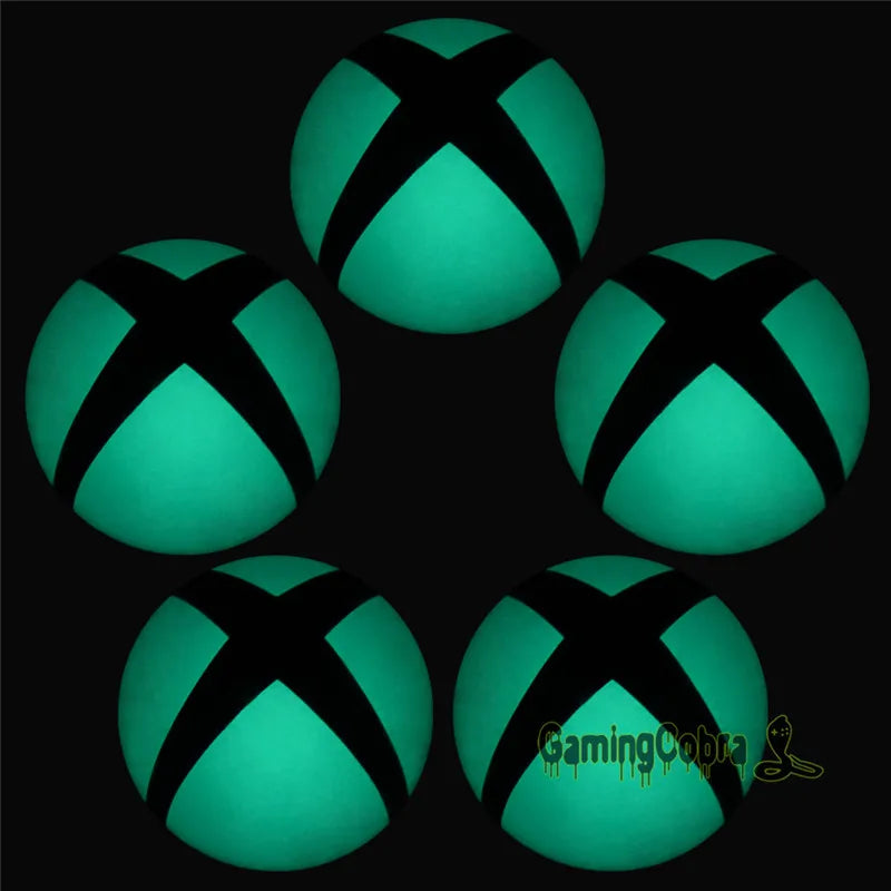 eXtremeRate Logo Power Button Wrap Stickers LED Color Change Skin Cover for Xbox One Console