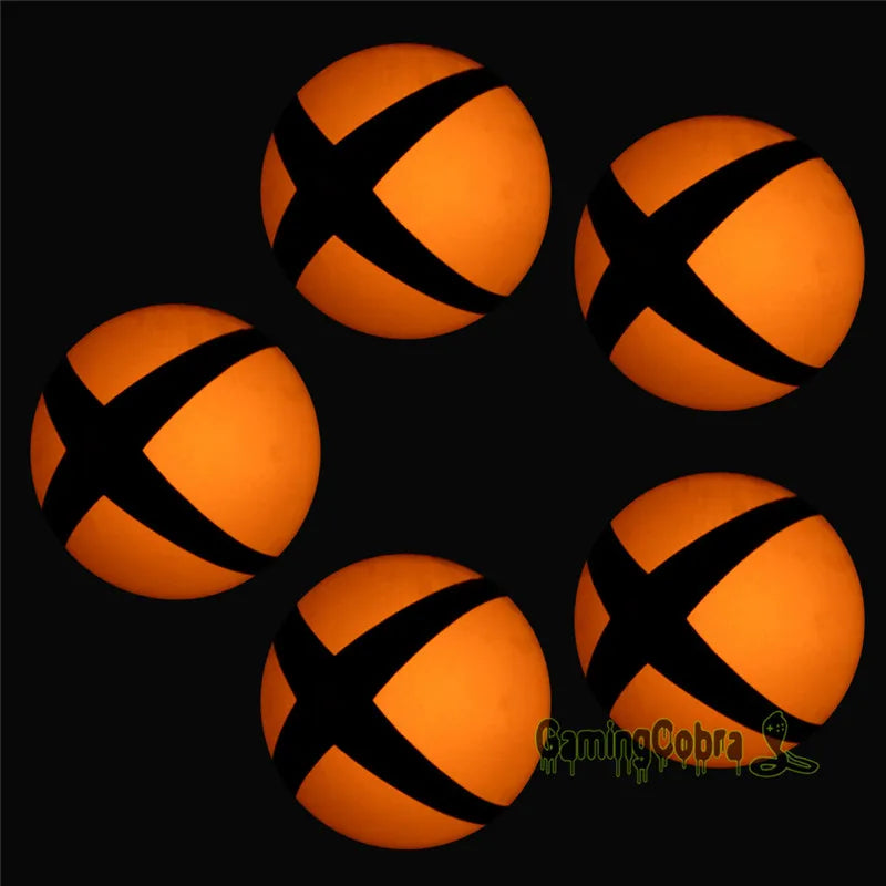 eXtremeRate Logo Power Button Wrap Stickers LED Color Change Skin Cover for Xbox One Console