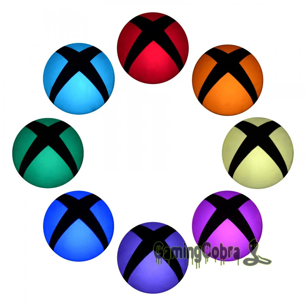 eXtremeRate Logo Power Button Wrap Stickers LED Color Change Skin Cover for Xbox One Console