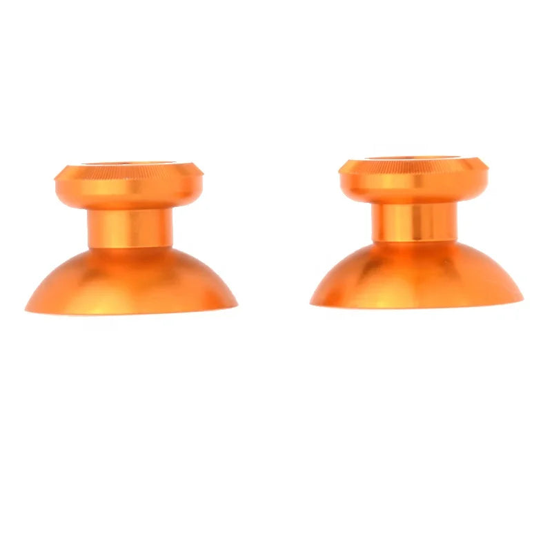 EXtremeRate Gold Aluminum Thumbsticks for Xbox One Controller - Premium Analog Joystick Caps