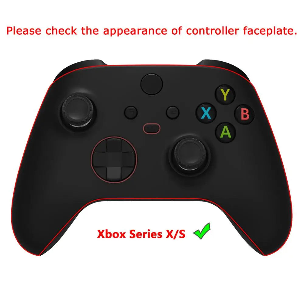 eXtremeRate Replacement Faceplate Housing Shell Case for Xbox Core Wireless Controller ( Xbox Series X/S )