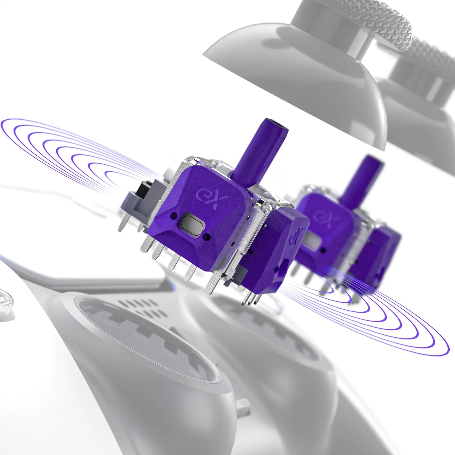 120gf Hall Effect Joystick Upgrade Kit with Calibration Board for PS5 Controller