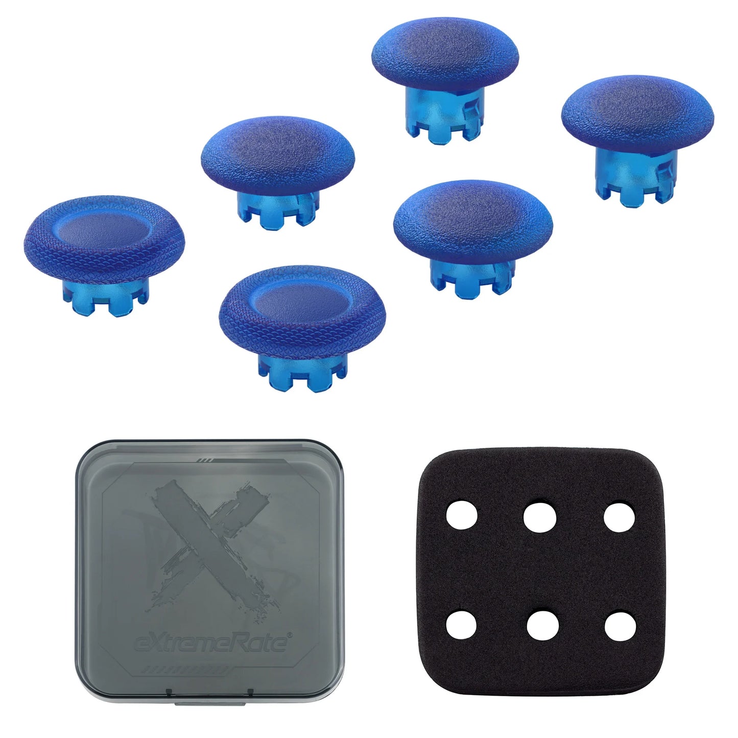 eXtremeRate Replacement Thumbsticks for ps5 Edge Controller, Analog Stick Joystick Buttons - Emerald Green