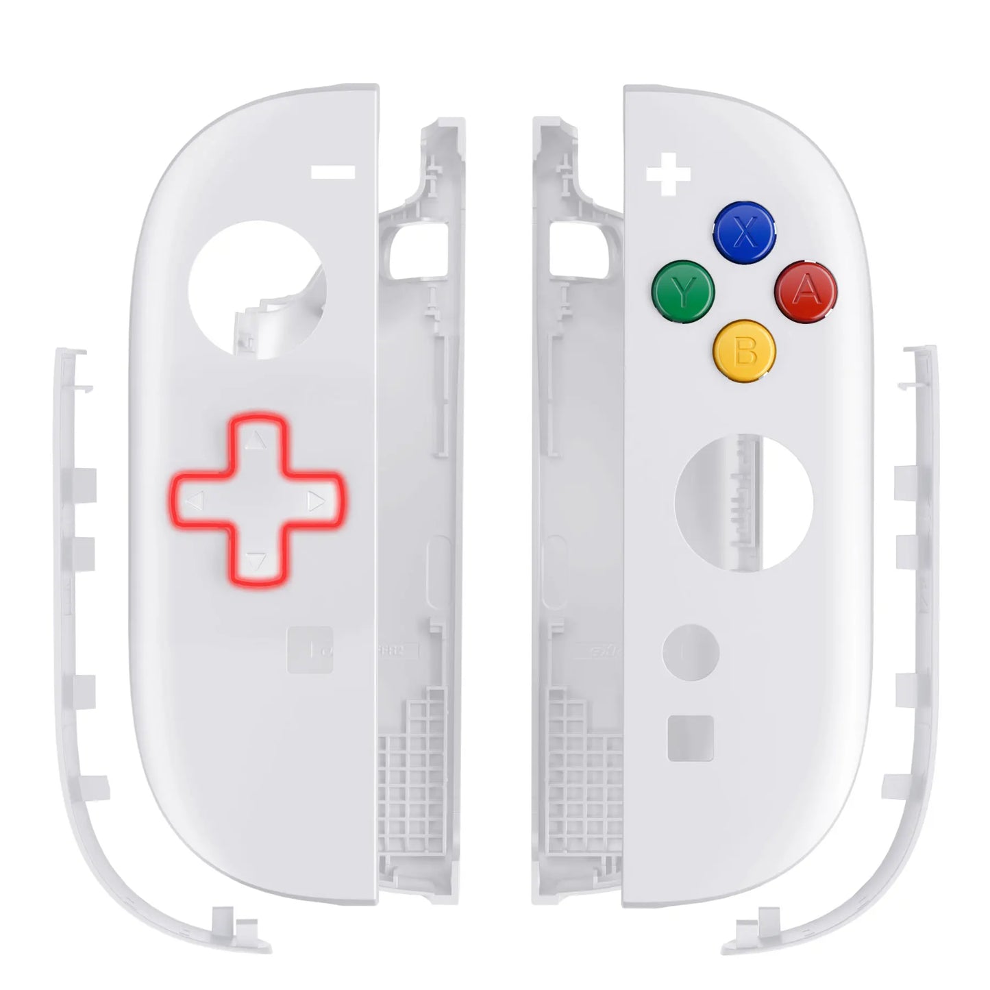 eXtremeRate DIY Replacement Shell (D-Pad Version) with Buttons for Joycon 2, for Nintendo Switch 2 Controller - Essence Version
