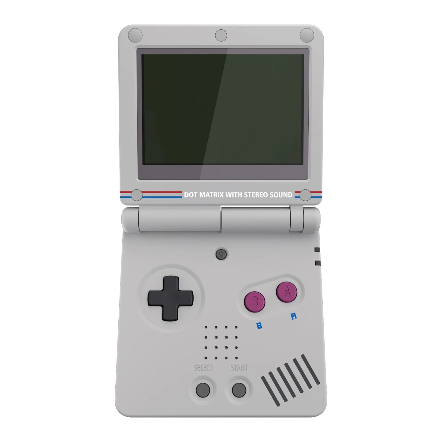 eXtremeRate IPS Ready Upgraded Custom Replacement Housing Shell for Gameboy Advance SP GBA SP for IPS & Standard LCD - Classic