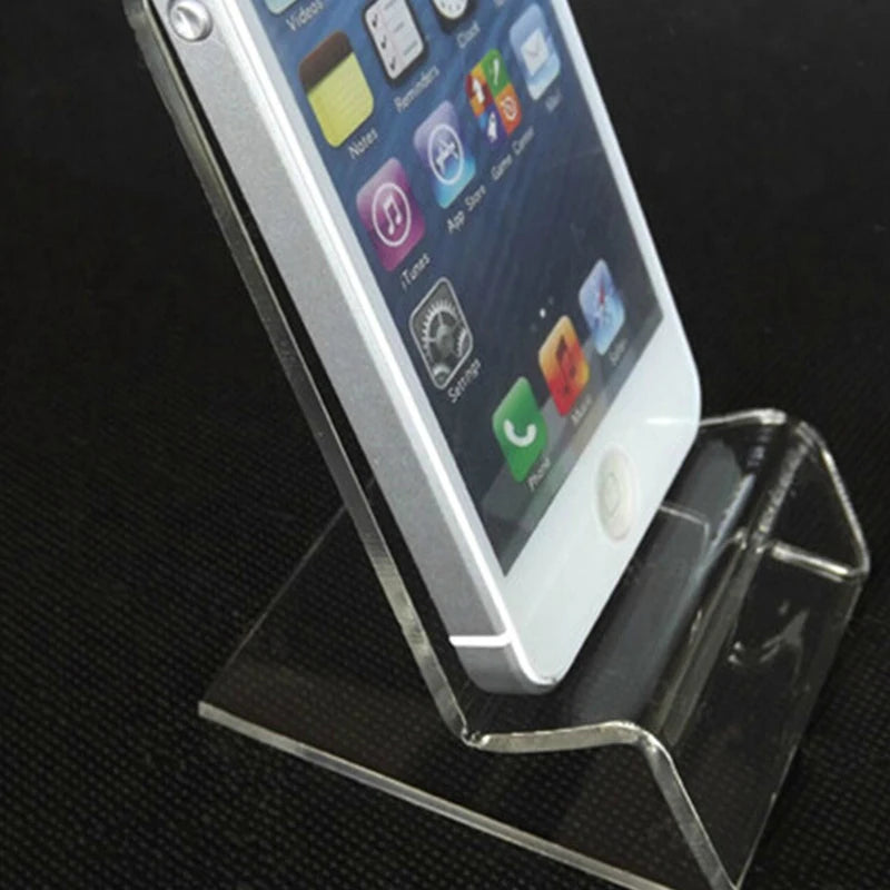 1PC Acrylic Transparent Stand Shelf Window Counter Display Showcase For PSV Game Console Phone Holder Tablet Bracket Tray