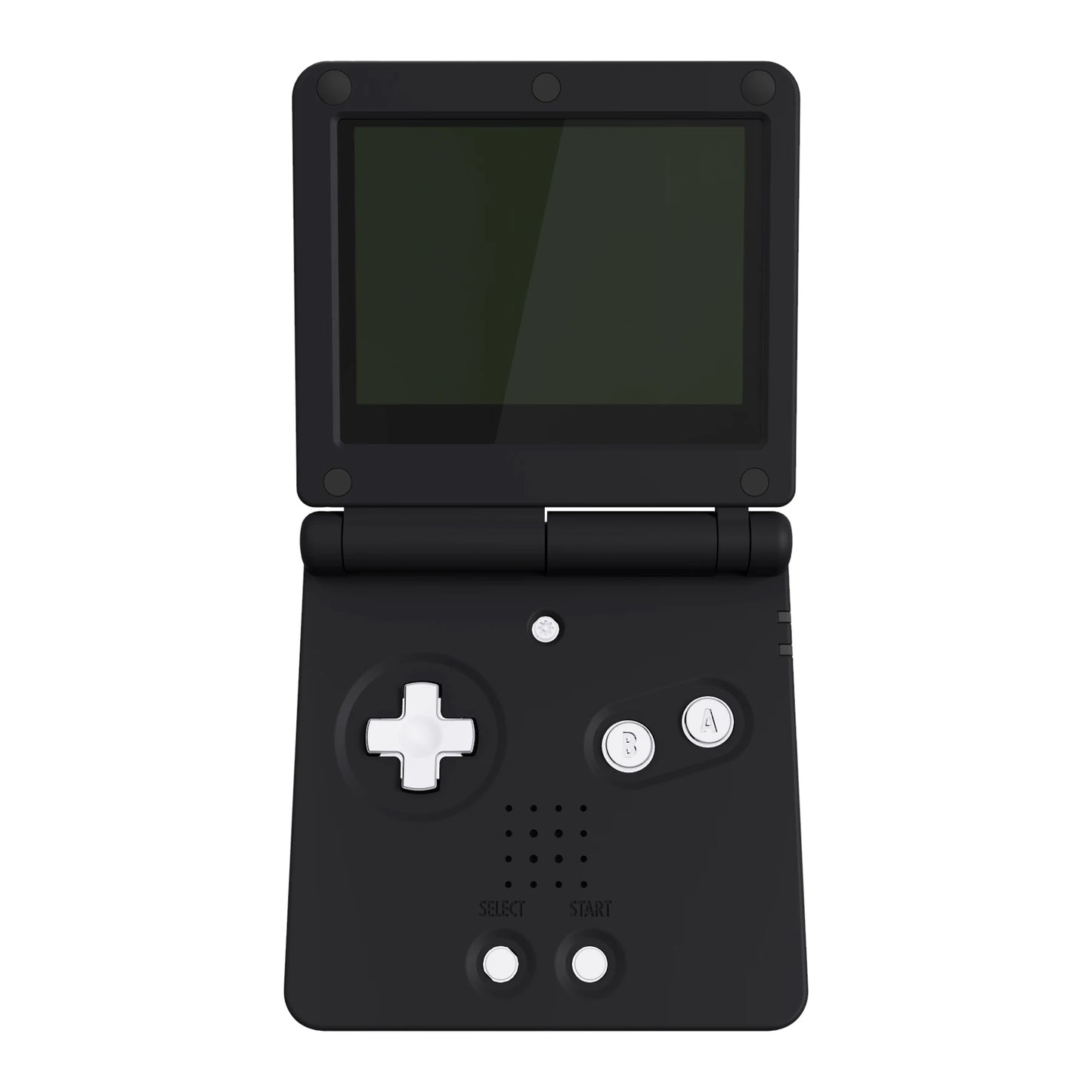 eXtremeRate Full Set Buttons for Gameboy Advance SP for GBA SP Console - Chrome Silver
