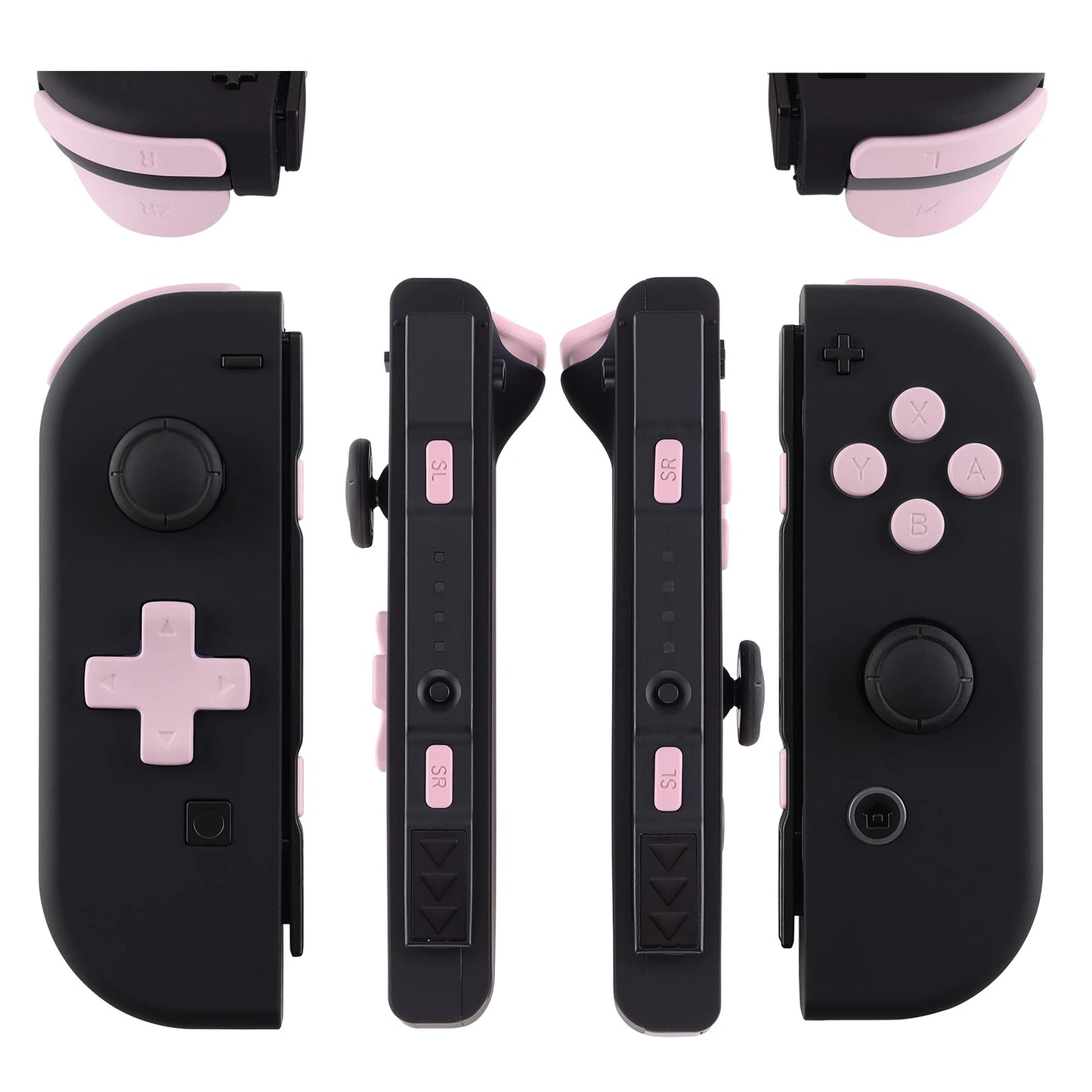 eXtremeRate Custom Dpad ABXY Keys SR SL L R ZR ZL Trigger Full Set Buttons with Tools for Nintendo Switch JoyCon &OLED model