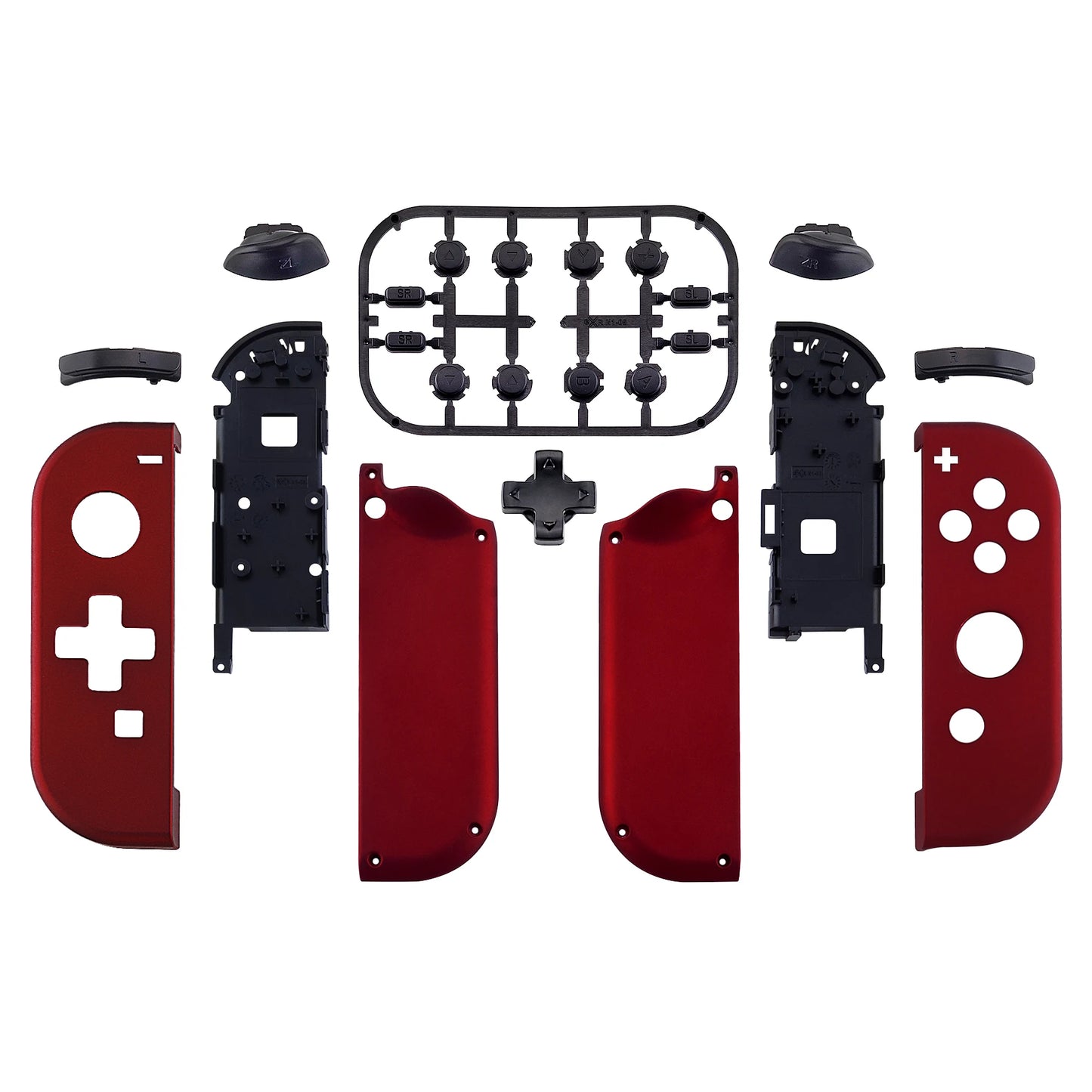 eXtremeRate Replacement Controller Housing (D-Pad Version) with Full Set Buttons for NS Switch JoyCon & OLED JoyCon