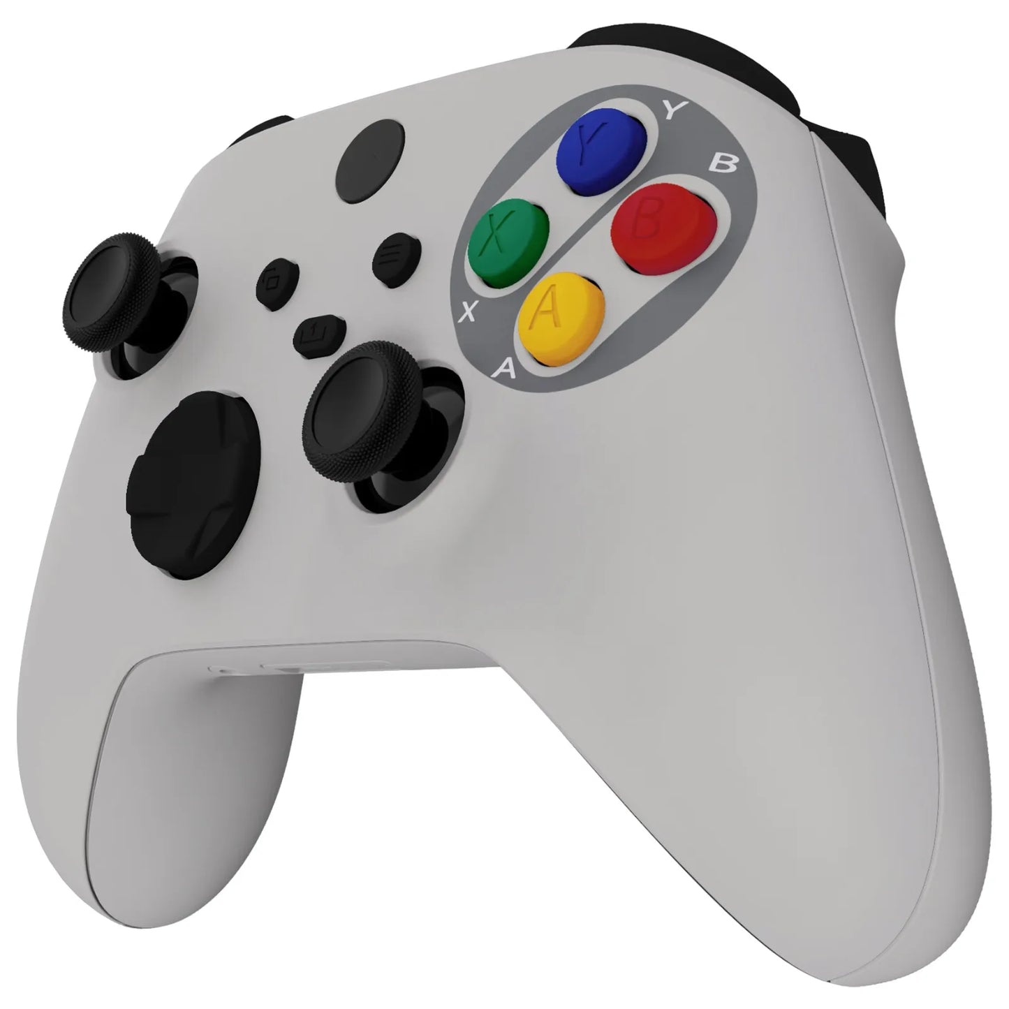 eXtremeRate Full Set Shell Buttons for Xbox Core Wireless Controller, Side Rails Grips Front Back Plate Cover - Classic Styles