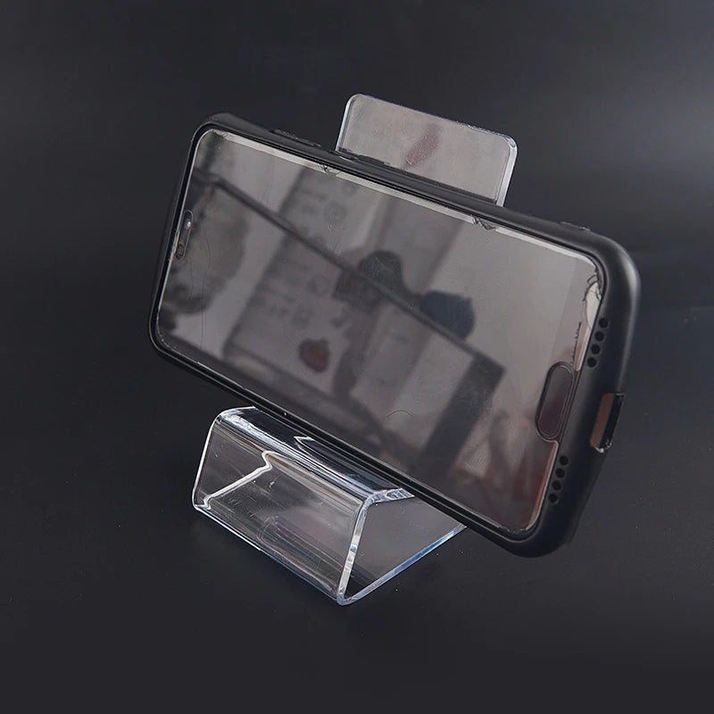 1PC Acrylic Transparent Stand Shelf Window Counter Display Showcase For PSV Game Console Phone Holder Tablet Bracket Tray