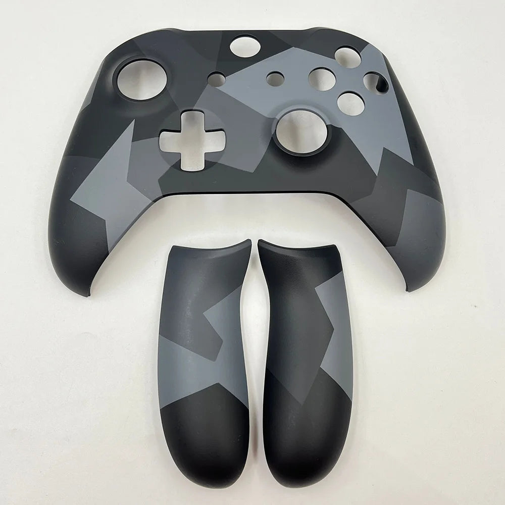 For Xbox One Slim Controller Faceplate Shell Replacement Front Case Housing & Hand Grip for Xbox One S