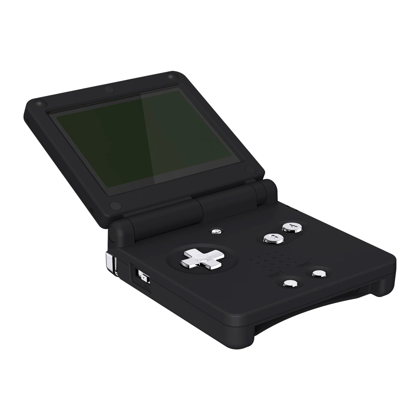 eXtremeRate Full Set Buttons for Gameboy Advance SP for GBA SP Console - Chrome Silver