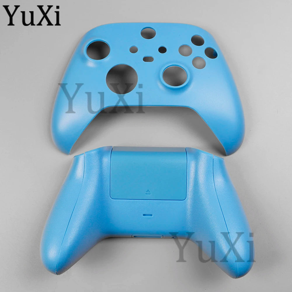 1Set Top Bottom Housing Shell for Xbox Series X/S Upper Down Case Cover Colorful Faceplant Gamepad Controller Replacement