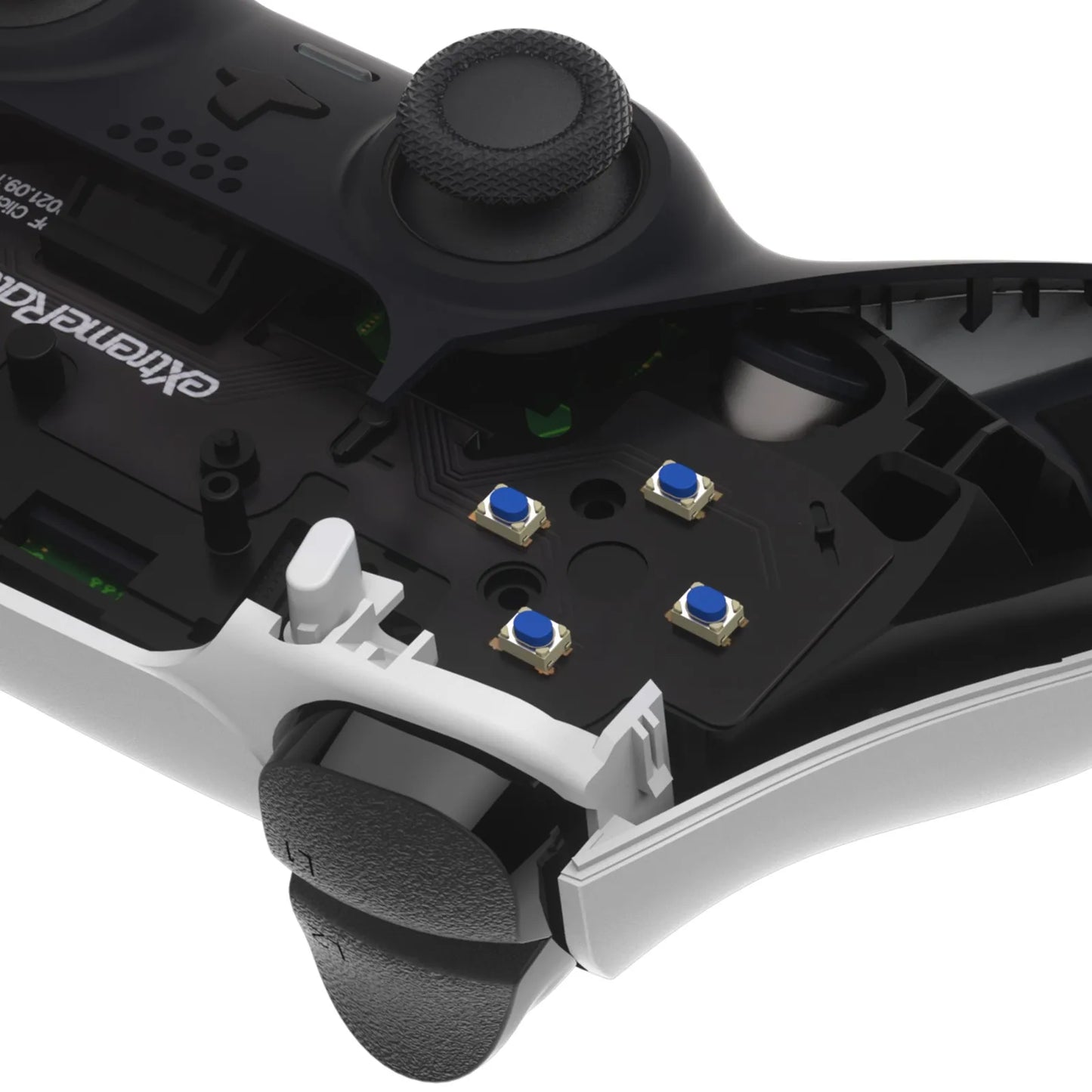 eXtremeRate Face Clicky Kit V2, Custom Tactile Dpad Action Buttons, Mouse Click Kit for ps5 Controller BDM-010 & BDM-020