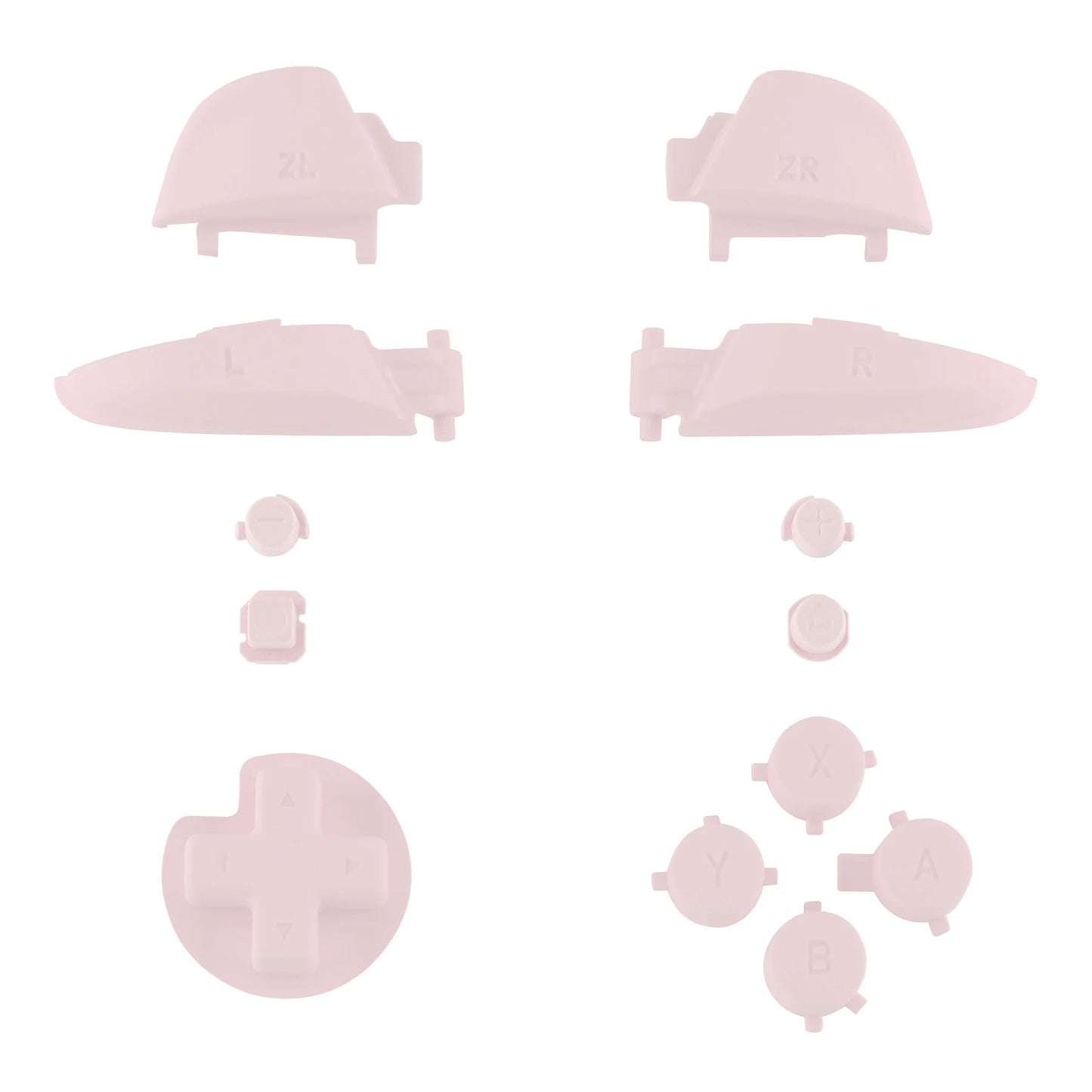 eXtremeRate Replacement Full Set Buttons with Tools for Nintendo Switch Pro Controller, Repair ABXY D-pad ZR ZL L R Keys