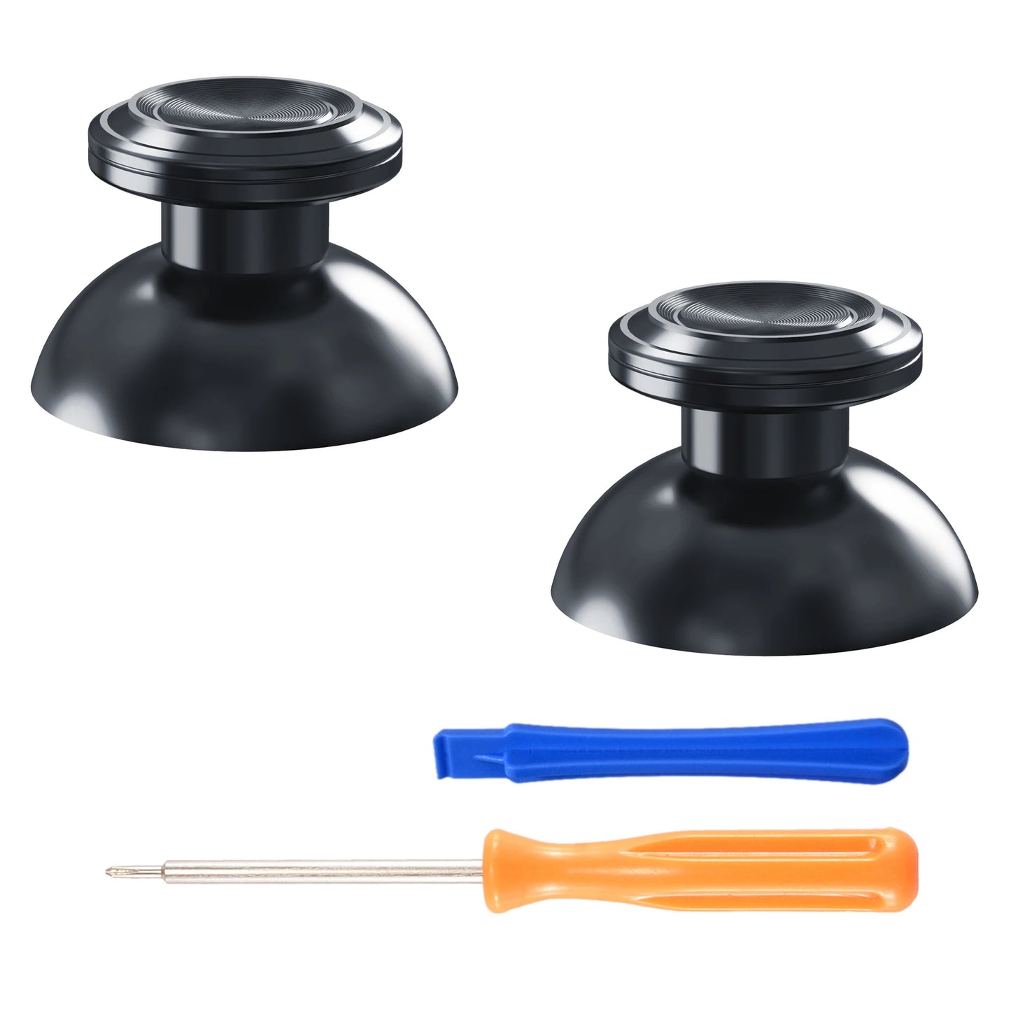 eXtremeRate Custom Metal Thumbsticks for ps5 Controller, Replacement Aluminum Analog Stick Joystick for ps4 Controller