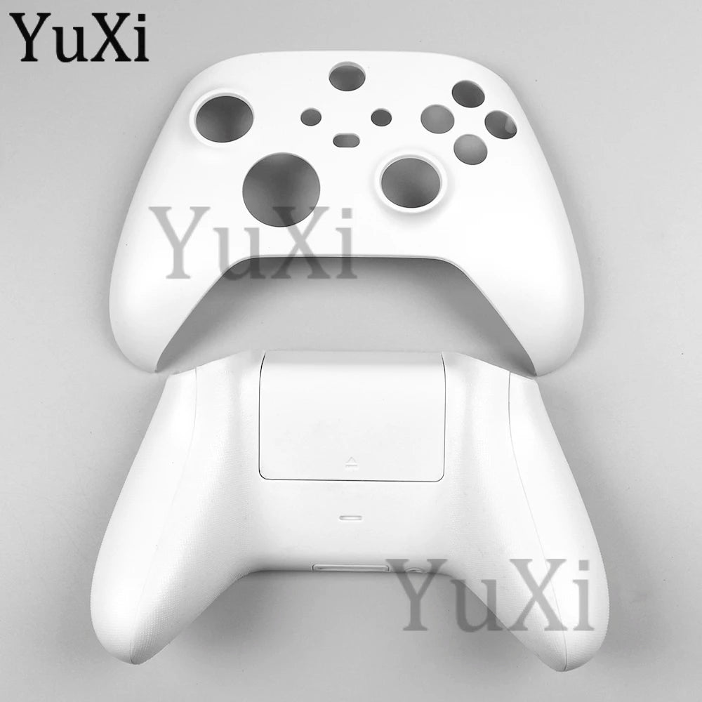 1Set Top Bottom Housing Shell for Xbox Series X/S Upper Down Case Cover Colorful Faceplant Gamepad Controller Replacement