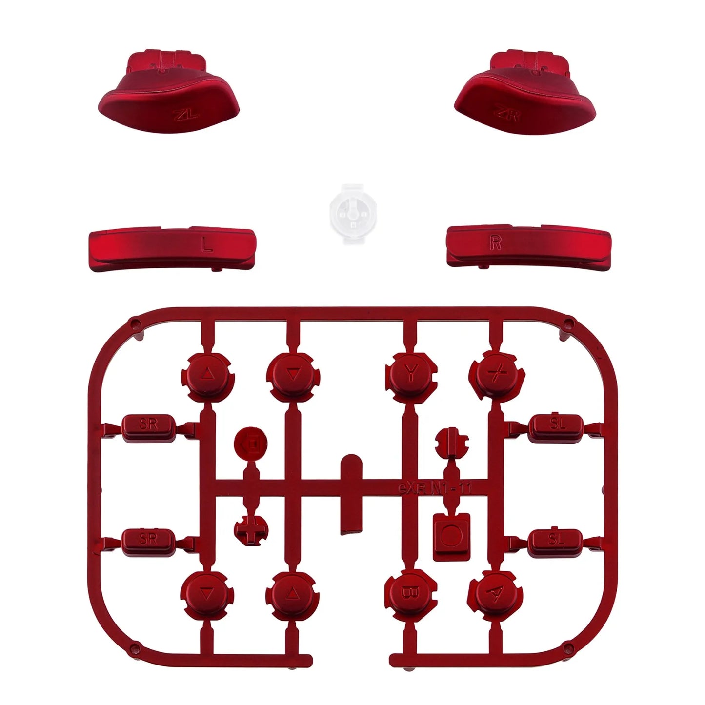 eXtremeRate Full Set Buttons with Tools for NS Switch JoyCon & Switch OLED Joycon ABXY Direction Keys SR SL L R ZR ZL Trigger