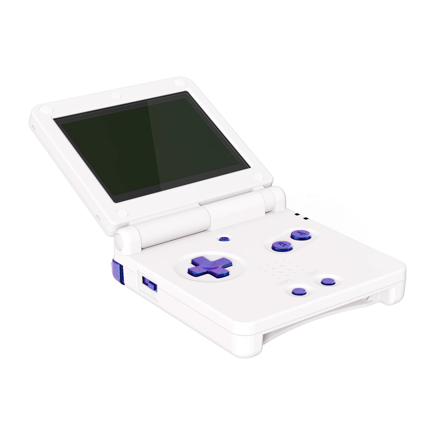 eXtremeRate Full Set Buttons for Gameboy Advance SP for GBA SP Console - Chameleon Purple Blue