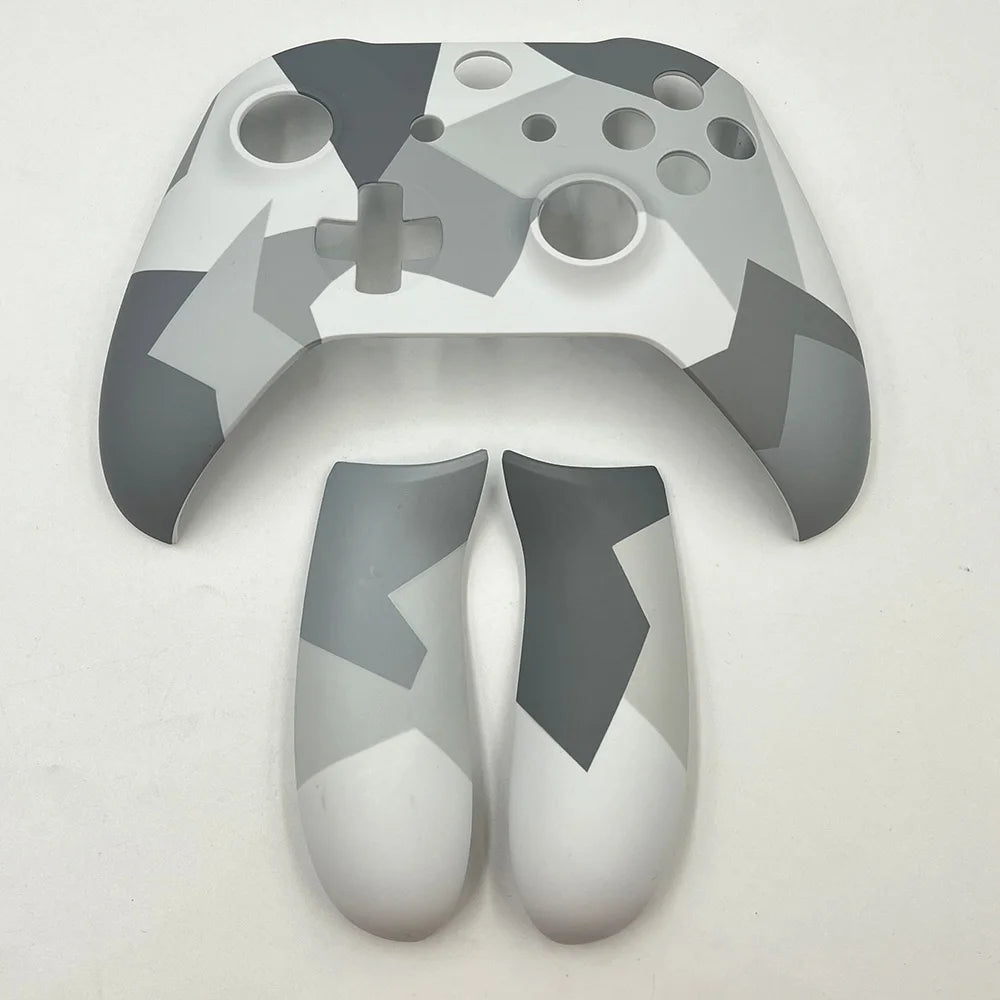 For Xbox One Slim Controller Faceplate Shell Replacement Front Case Housing & Hand Grip for Xbox One S