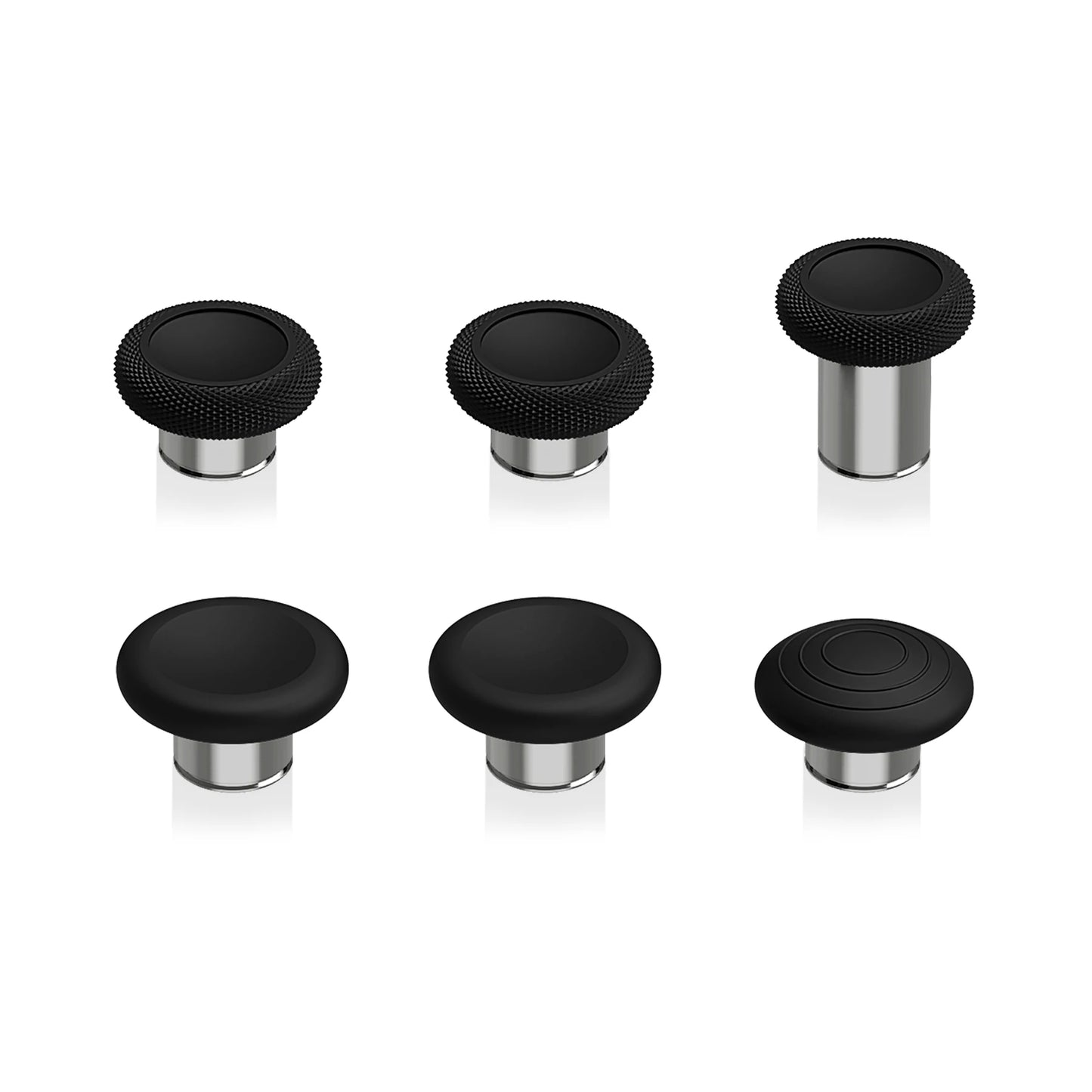 eXtremeRate Analog Stick Joystick Caps for Xbox Elite 2 Core Controller (Model 1797), 6 in 1 Metal Replacement Thumbsticks
