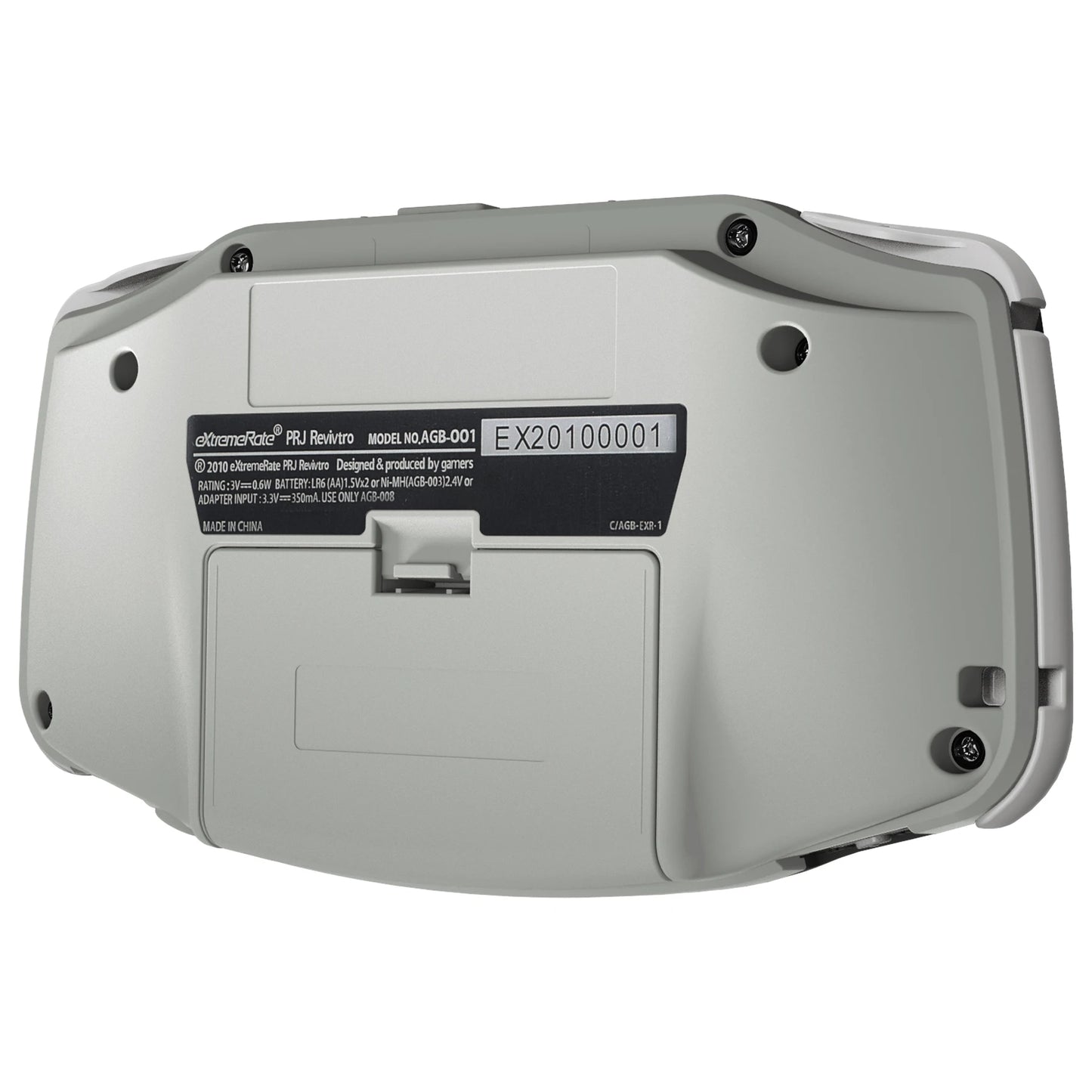 eXtremeRate IPS Ready Upgraded Replacement Shell Full Housing Cover Buttons for Gameboy Advance - Classics NES Style