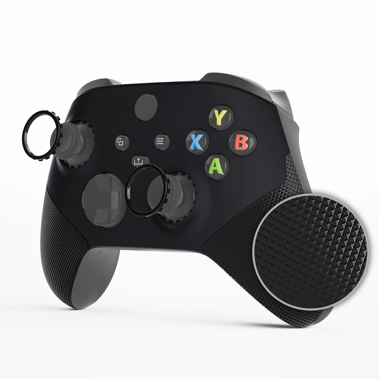 eXtremeRate ASR Version Rubberized Grip Front Shell for Xbox Core Wireless Controller, Faceplate Case Cover - Single Series