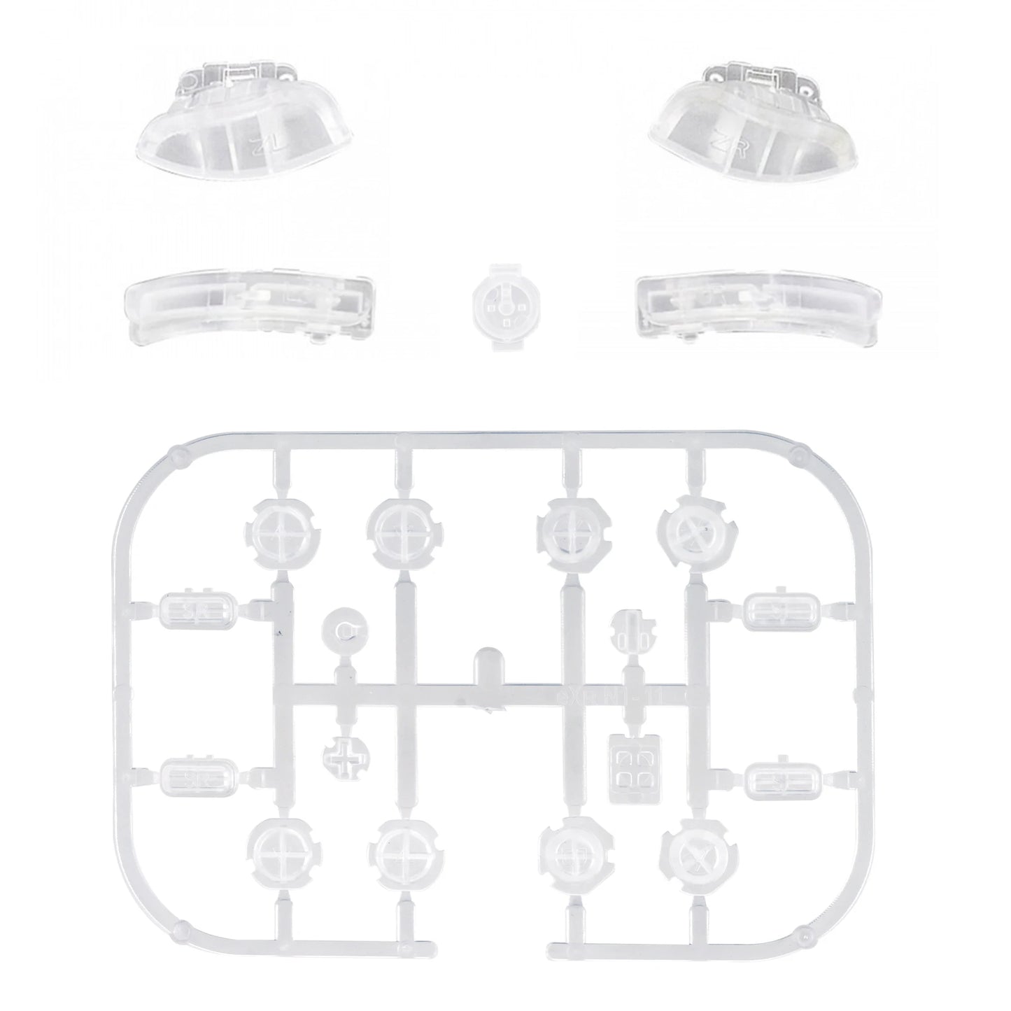 eXtremeRate Full Set Buttons with Tools for NS Switch JoyCon & Switch OLED Joycon ABXY Direction Keys SR SL L R ZR ZL Trigger
