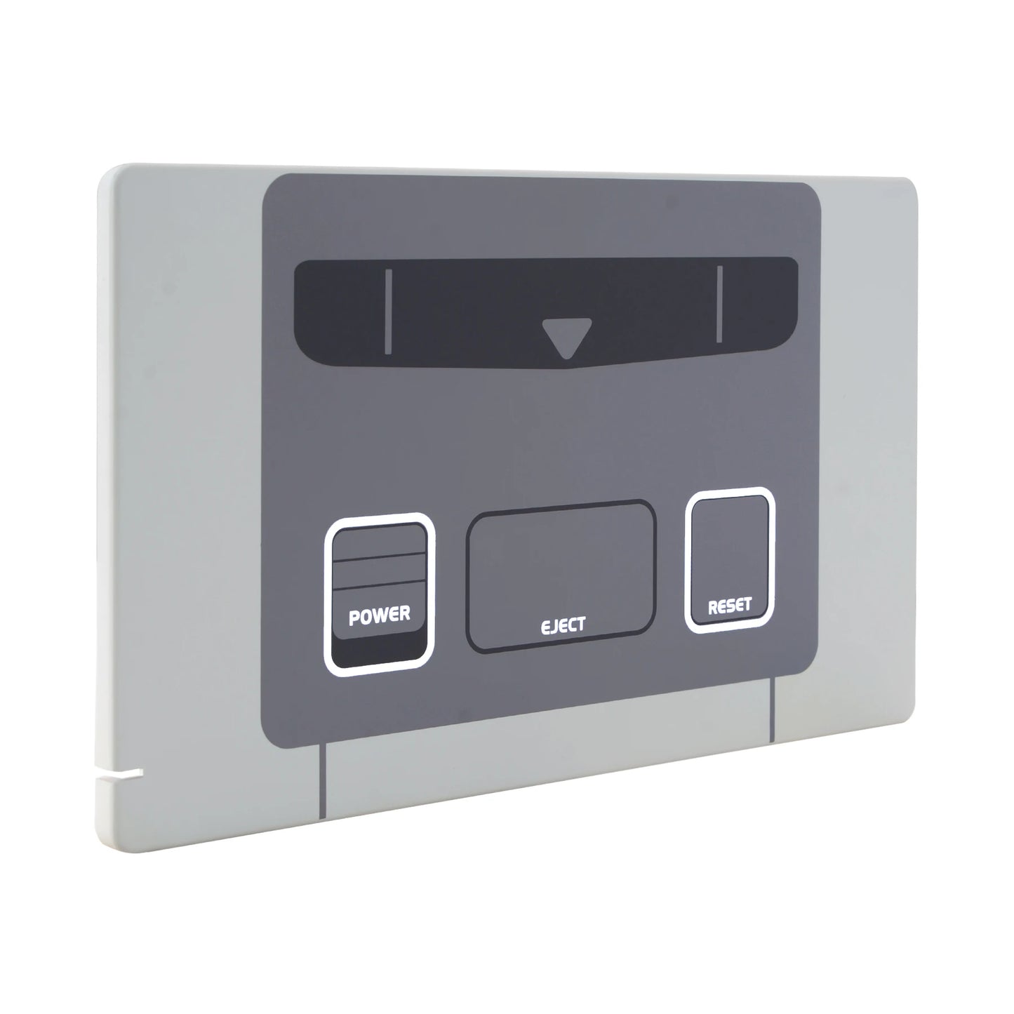eXtremeRate Custom Faceplate, Grip DIY Replacement Housing Shell for Nintendo Switch Dock - SFC SNES Classic EU Style