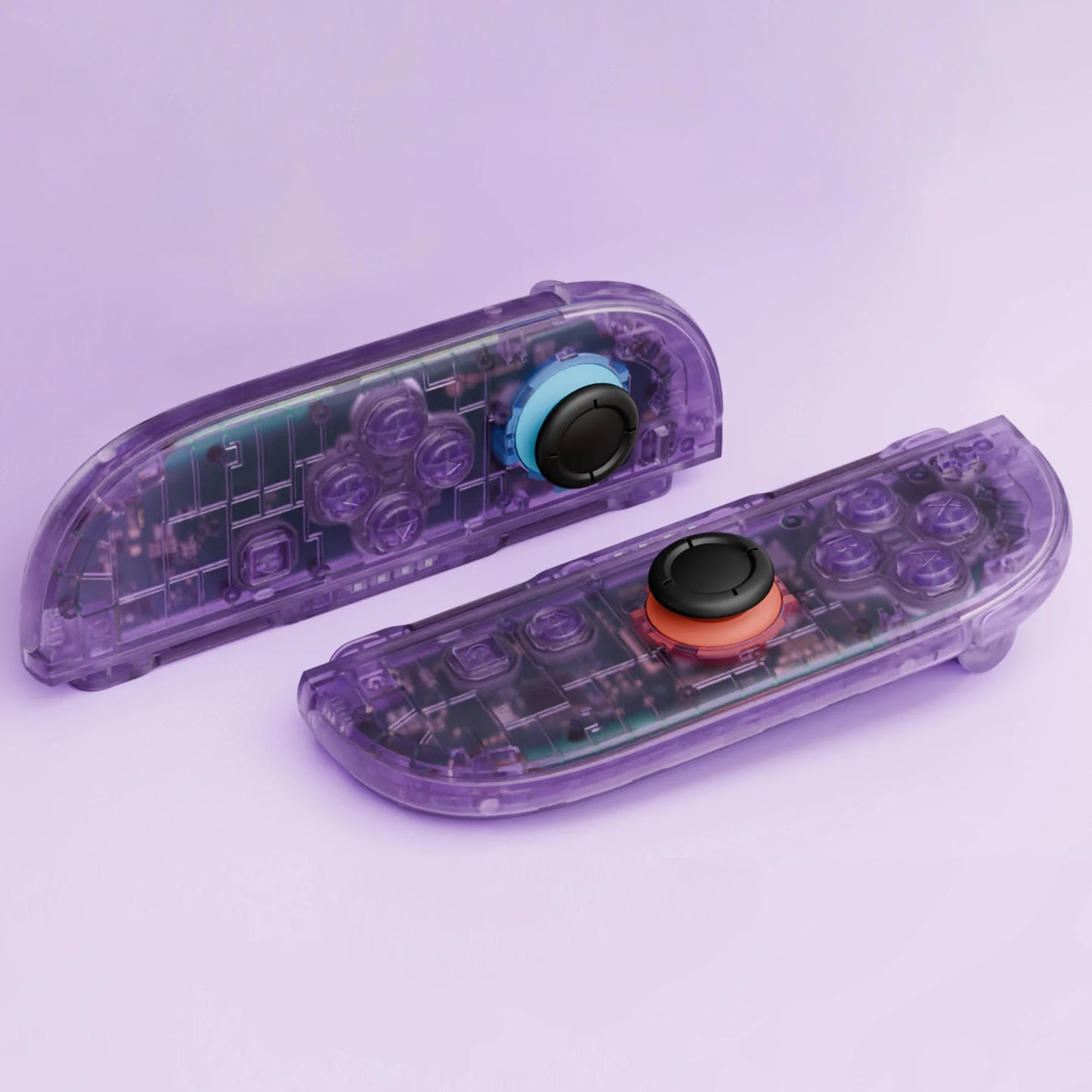 eXtremeRate DIY Replacement Housing Case Buttons for Joycon 2,  Decorative Strips & Middle Bracket & Tools for Nintendo Switch 2