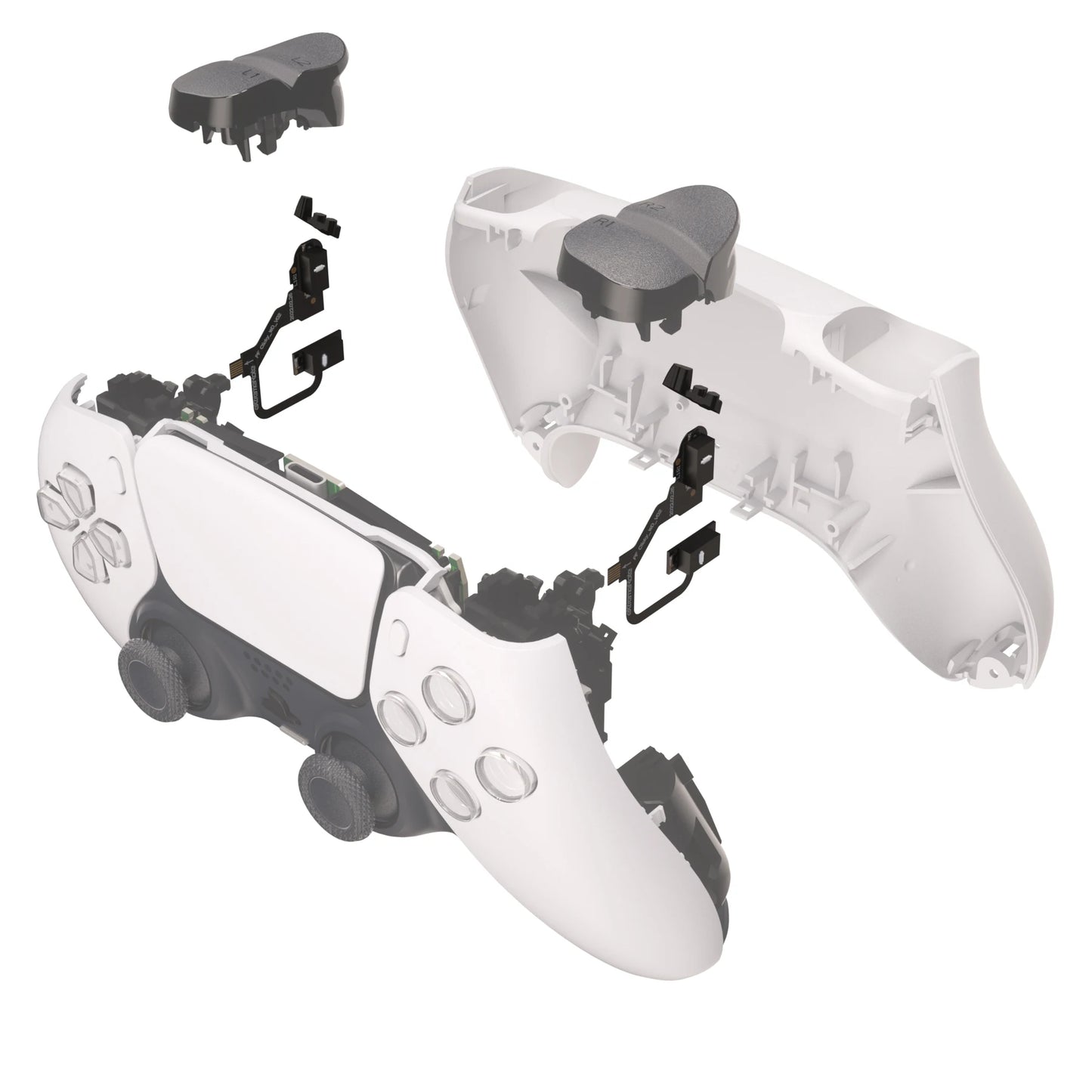 eXtremeRate Micro Switch - Strong Version Clicky Hair Trigger Kit for ps5 Controller BDM-010 & BDM-020 Shoulder Buttons