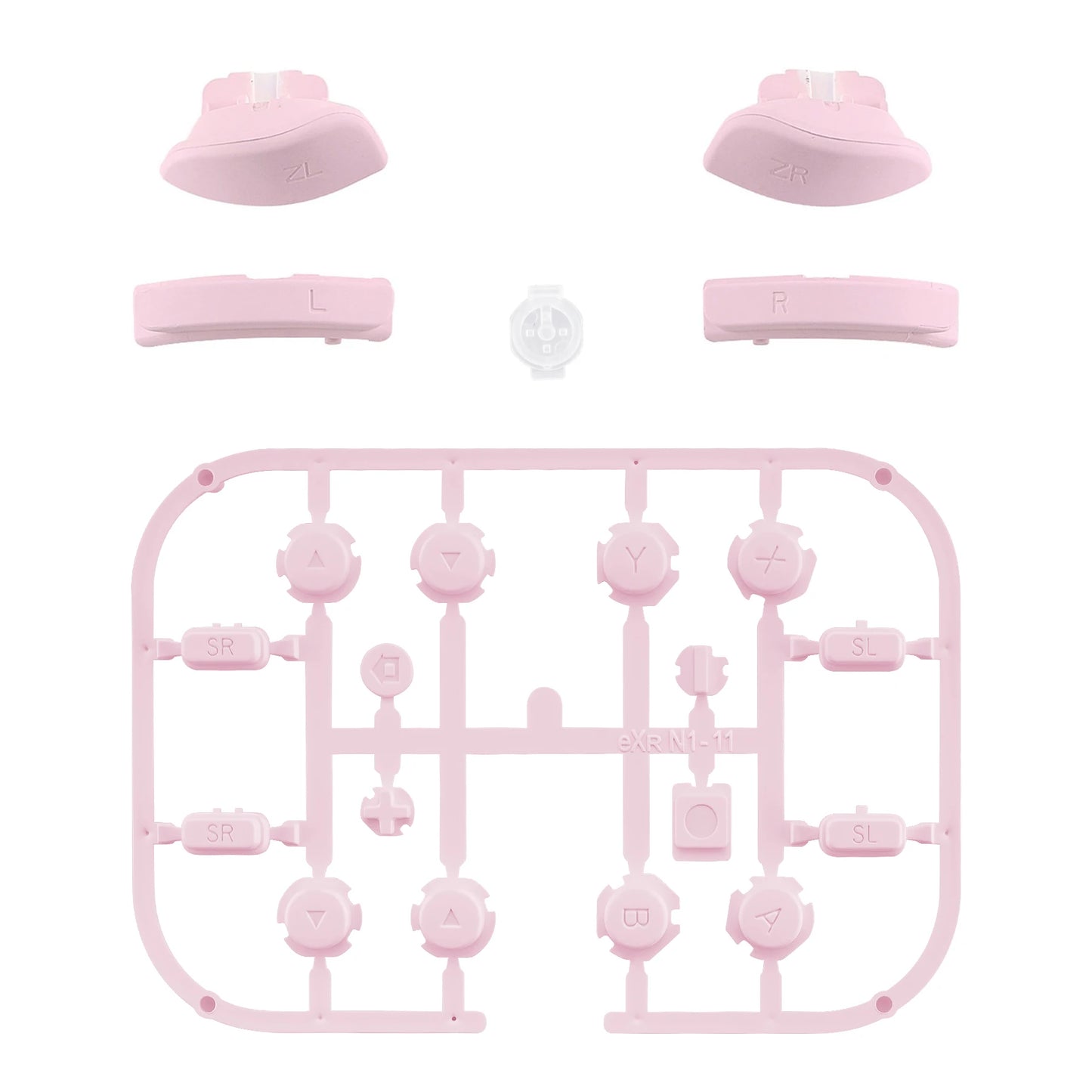 eXtremeRate Full Set Buttons with Tools for NS Switch JoyCon & Switch OLED Joycon ABXY Direction Keys SR SL L R ZR ZL Trigger