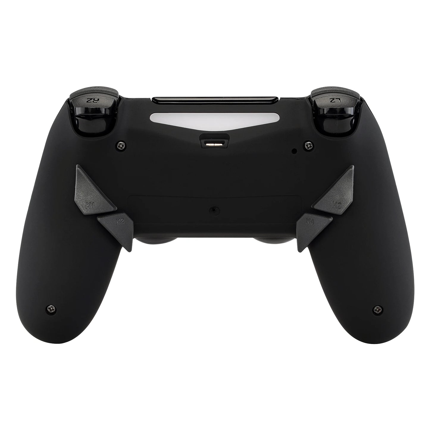 eXtremeRate Replacement Redesigned Back Buttons K1 K2 K3 K4 Paddles for PS4 Controller eXtremeRate DAWN Remap Kit - Black