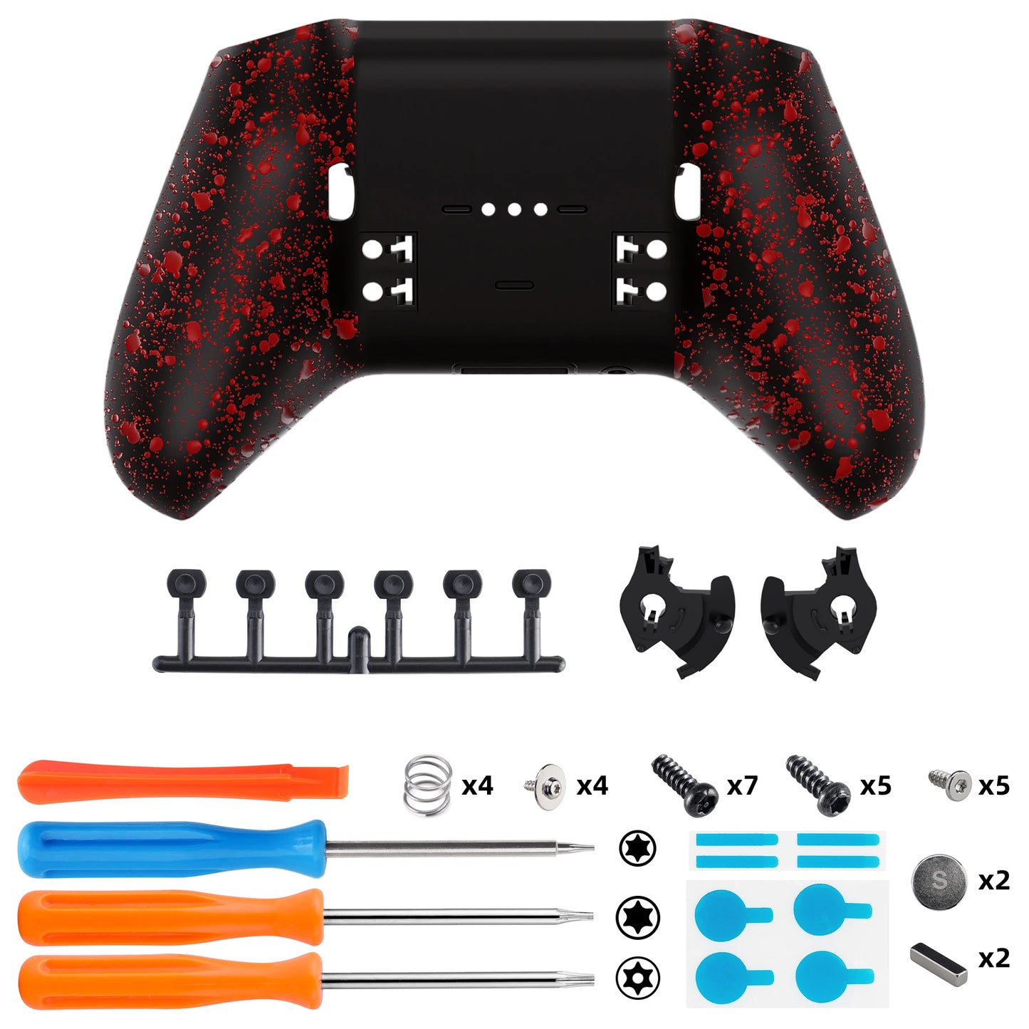 eXtremeRate Replacement Bottom Shell Case for Xbox Elite Series 2 Core Controller Model 1797 All kinds Custom Back Housing Cover