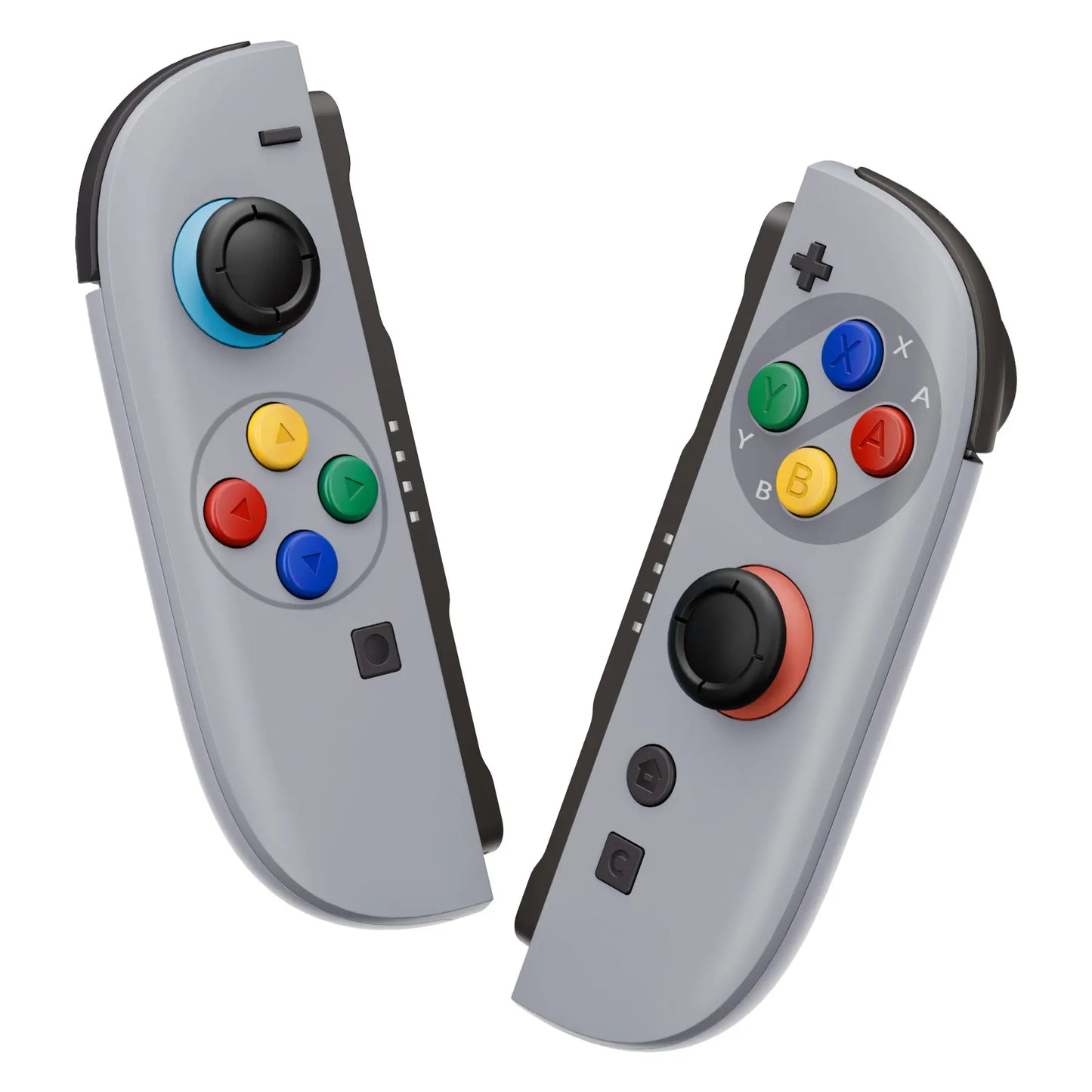 eXtremeRate DIY Replacement Housing Case Buttons with Tools for Joycon 2, for Nintendo Switch 2 - Wood Grain
