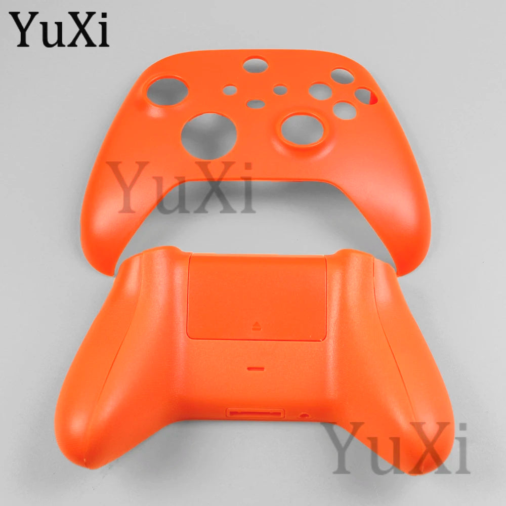 1Set Top Bottom Housing Shell for Xbox Series X/S Upper Down Case Cover Colorful Faceplant Gamepad Controller Replacement