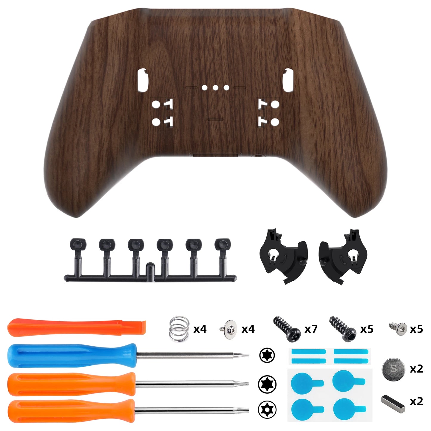 eXtremeRate Replacement Bottom Shell Case for Xbox Elite Series 2 Core Controller Model 1797 All kinds Custom Back Housing Cover