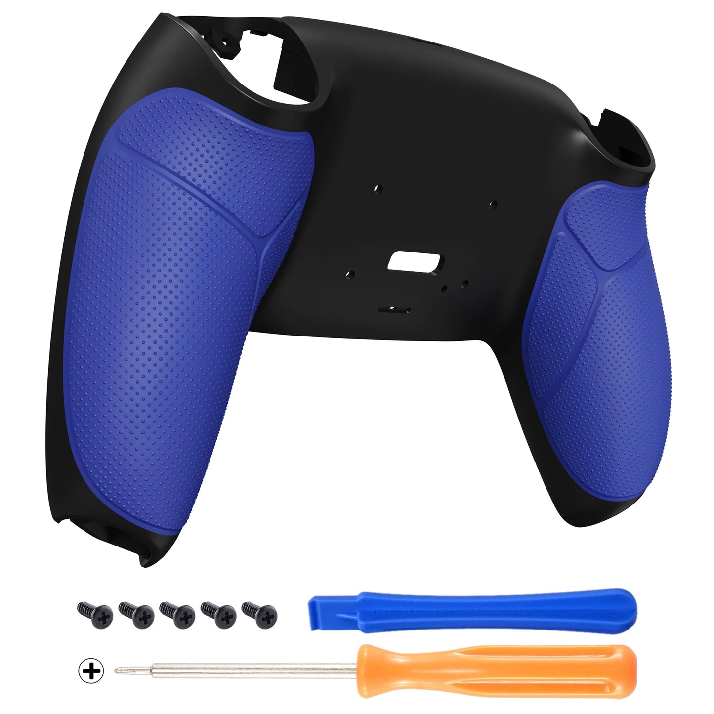 eXtremerate Performance Rubberized Grip Redesigned Back Shell for PS5 Controller RISE Remap Kit