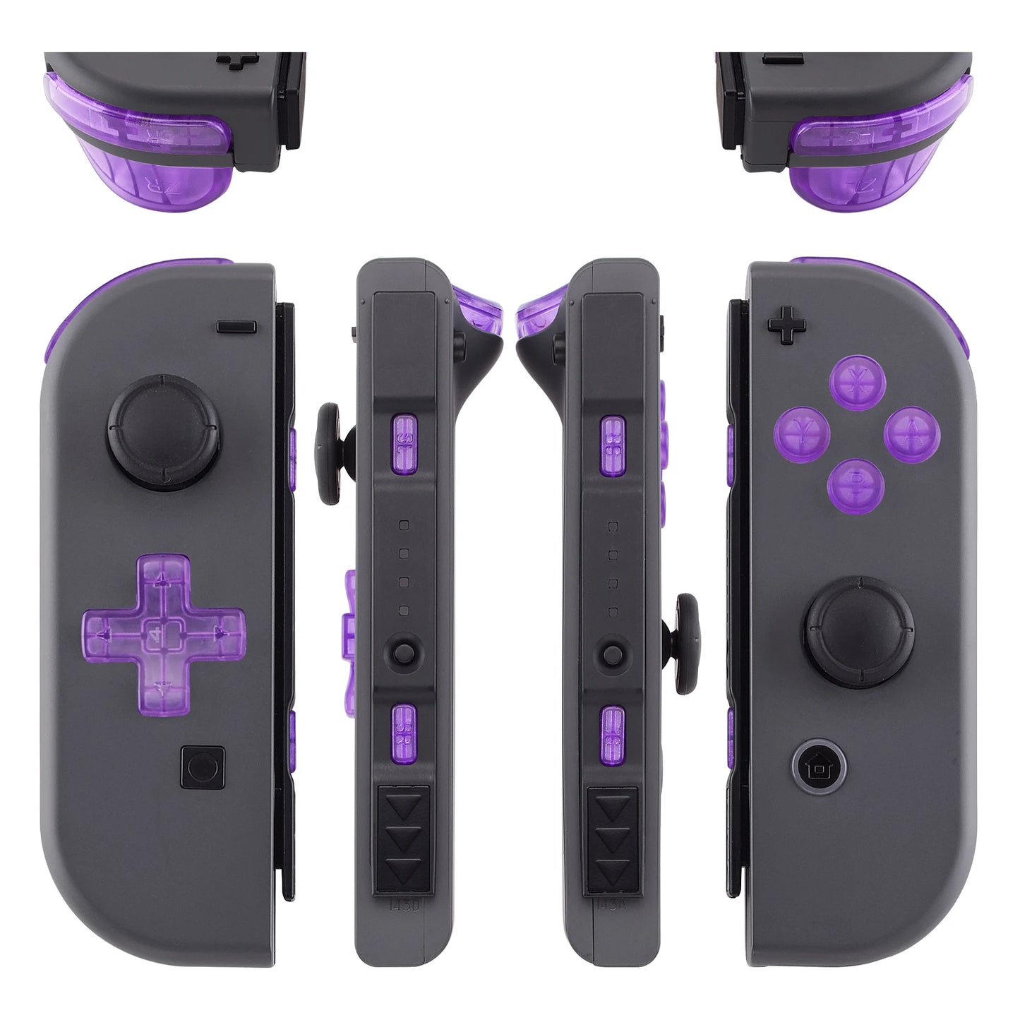 eXtremeRate Custom Dpad ABXY Keys SR SL L R ZR ZL Trigger Full Set Buttons with Tools for Nintendo Switch JoyCon &OLED model