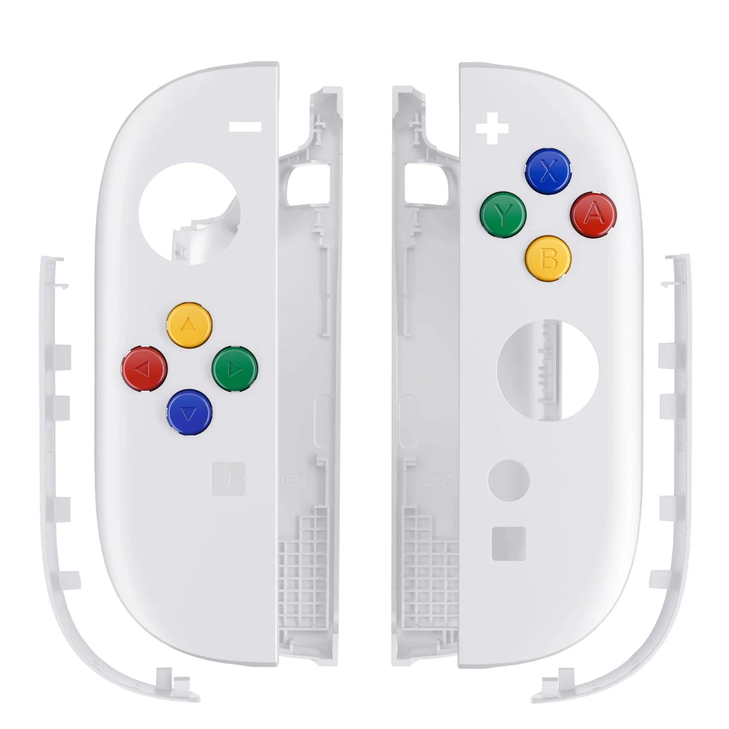 eXtremeRate for Joycon 2 DIY Replacement Shell Buttons, Case & Decorative Strips & Tools for Nintendo Switch 2 - Essence Version