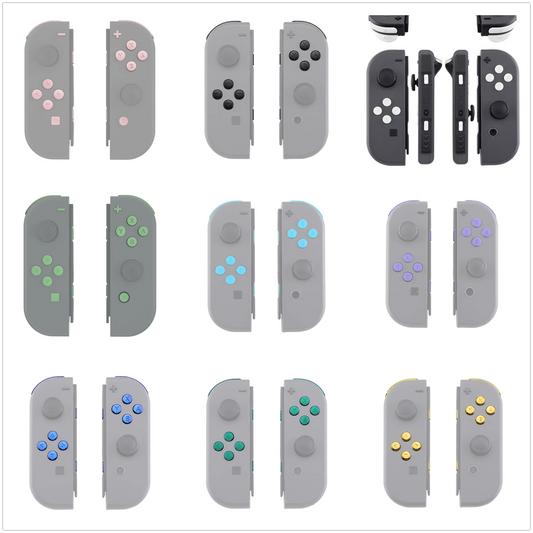 eXtremeRate Full Set Buttons with Tools for NS Switch JoyCon & Switch OLED Joycon ABXY Direction Keys SR SL L R ZR ZL Trigger