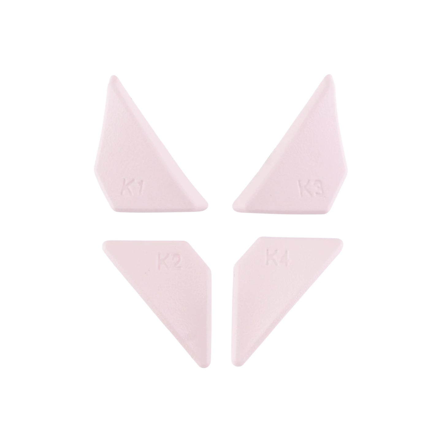 eXtremeRate Replacement Redesigned Back Buttons K1 K2 K3 K4 Paddles for PS4 Controller eXtremeRate DAWN Remap Kit - Black