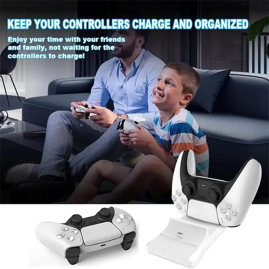 PS5 Controller Charging Dock for 2 Controllers - Fast Charge
